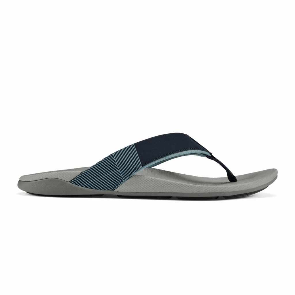 Sandalias Olukai Malanai - Chanclas Hombre Azules 20495-187